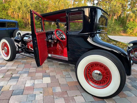 Tamco Paint 1972 Ford Model T Coupe Murdered Out Black
