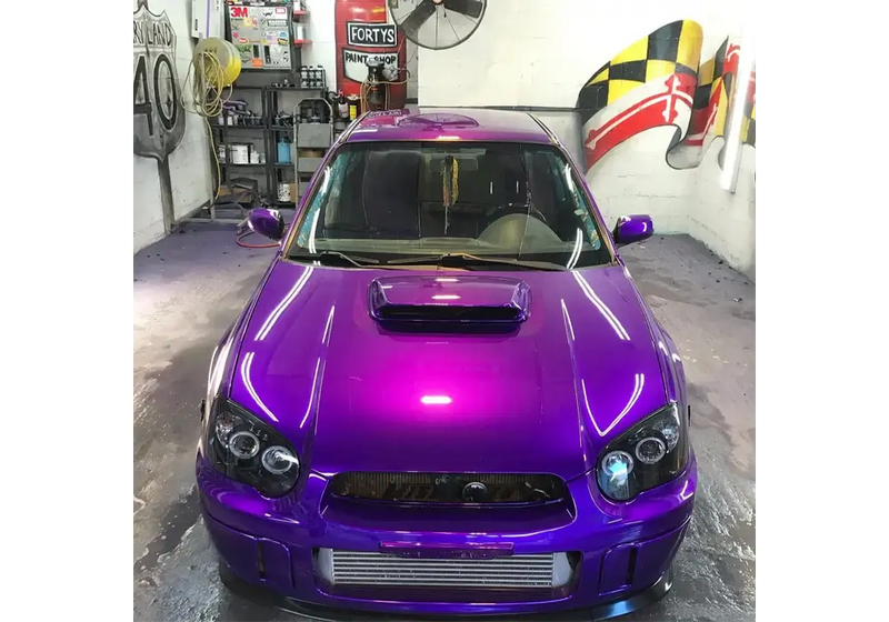 Purple Pop Pearl Subaru WRX