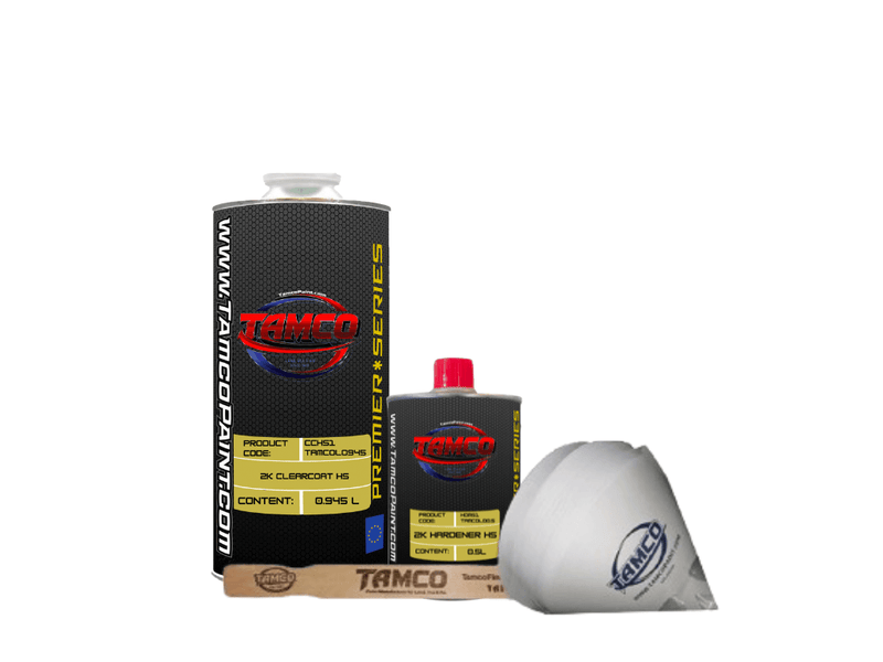 Tamco Paint Europe 2K Clearcoat HS 1L without Slow Thinner Kit