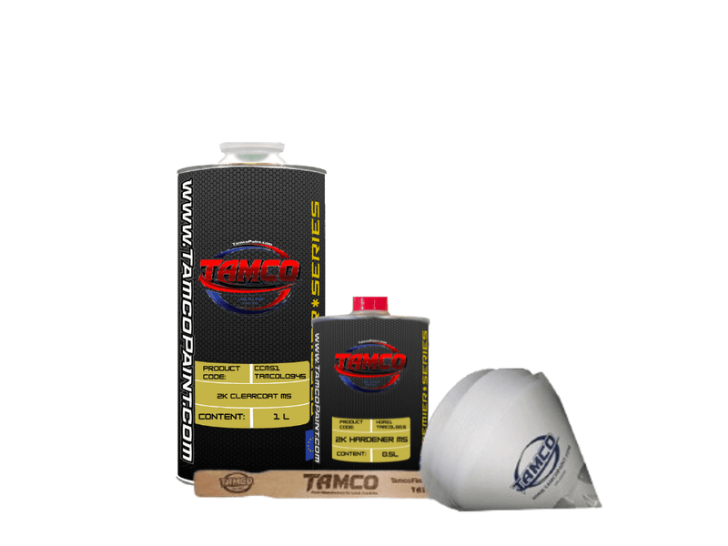 Tamco Paint Europe 2K Clearcoat MS 1L without Slow Thinner Kit