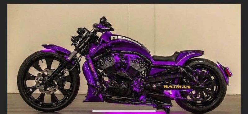 Purple Pop Pearl  Motorcycle