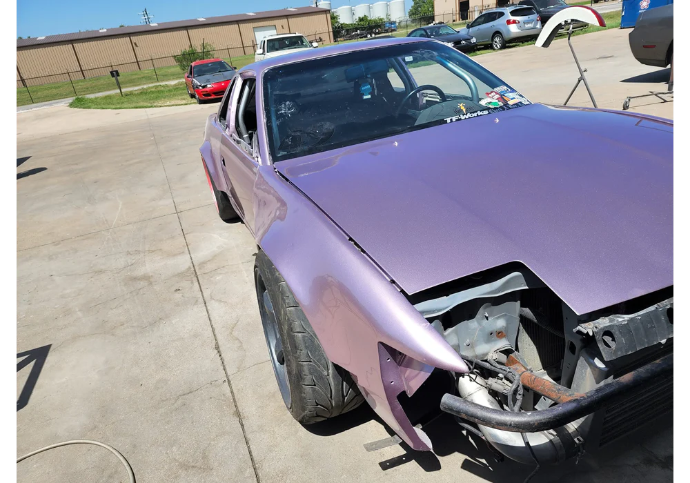 Monroe Pink Nissan 240SX