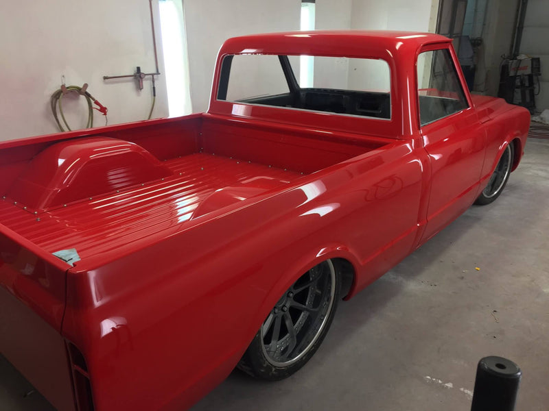 Porsche Guards Red Basecoat Chevrolet C10