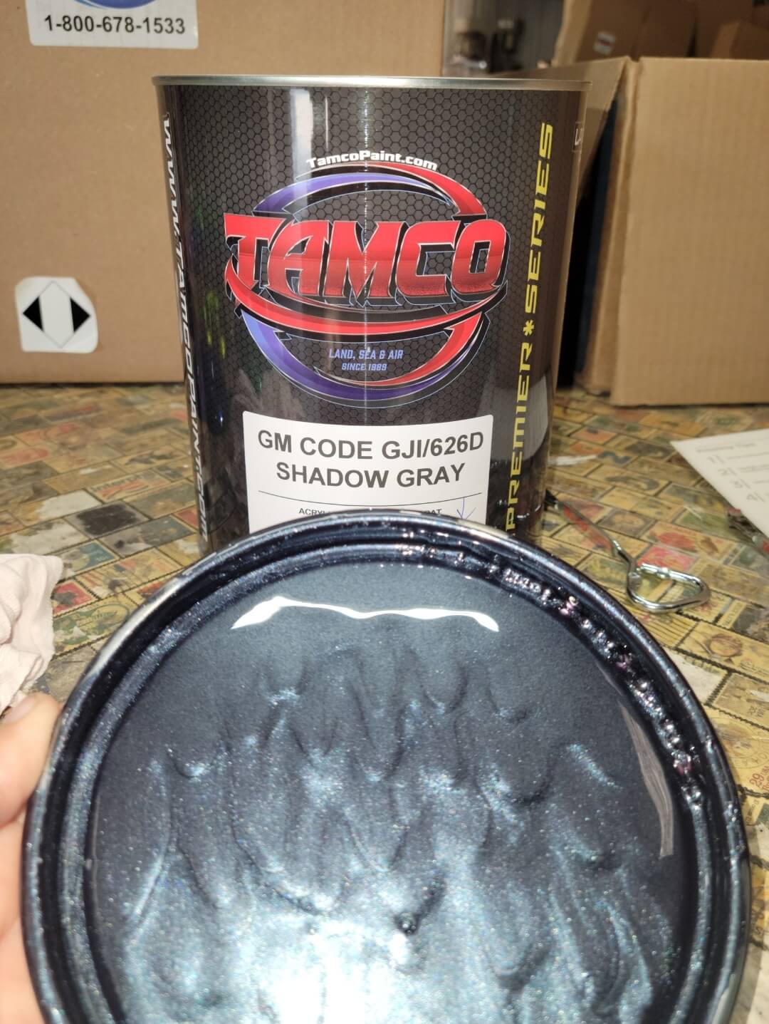 GM Shadow Gray Metallic | GJI / 626D | 2019-2023 | OEM Basecoat