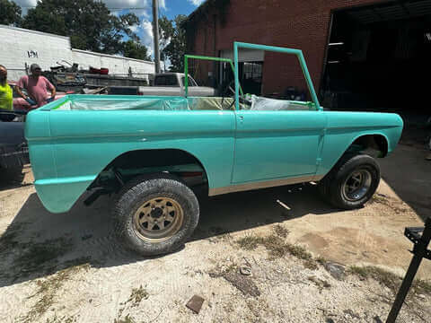 wintergreen pearl 1973 Ford Bronco