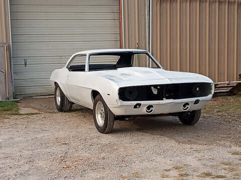 blizzard of ozz white pearl 1969 chevrolet camaro