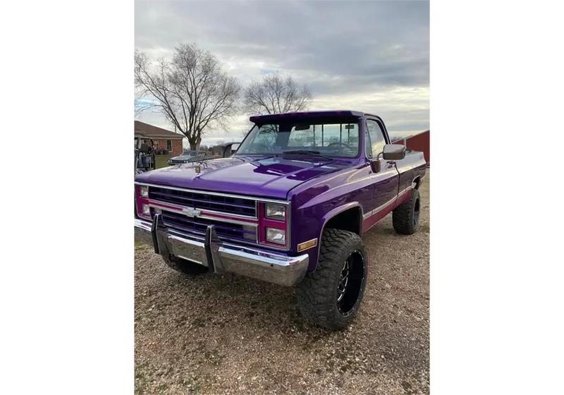 Purple Pop Pearl Chevrolet Silverado