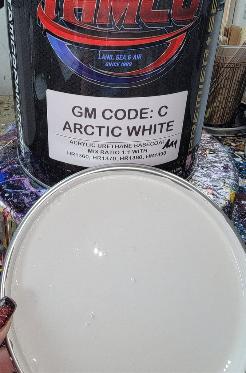 GM ARTIC WHITE OEM BASECOAT