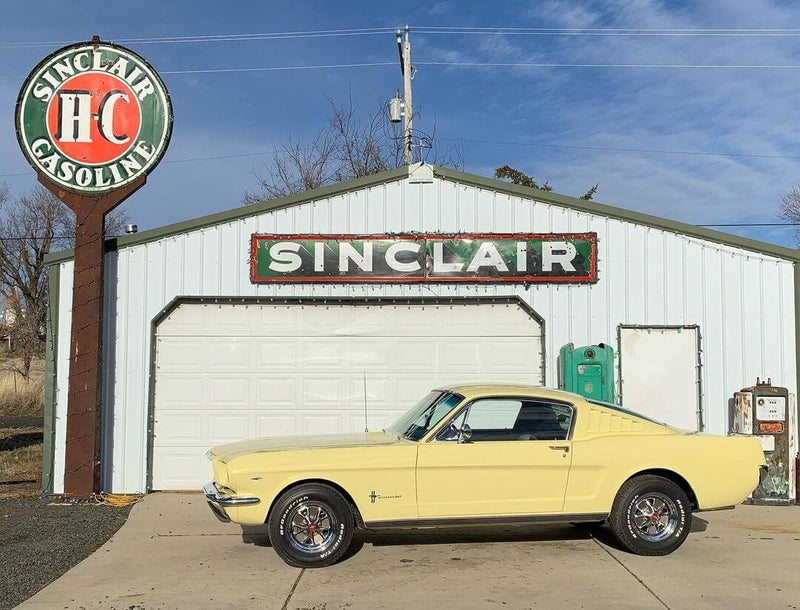 SPRINGTIME YELLOW 1966 FORD MUSTANG