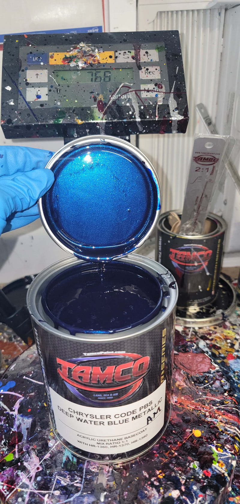 PATRIOT BLUE METALLIC OEM BASECOAT