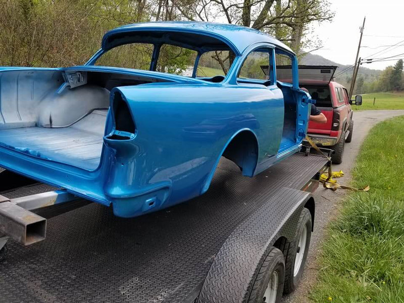 Marina Blue 1955 Chevrolet