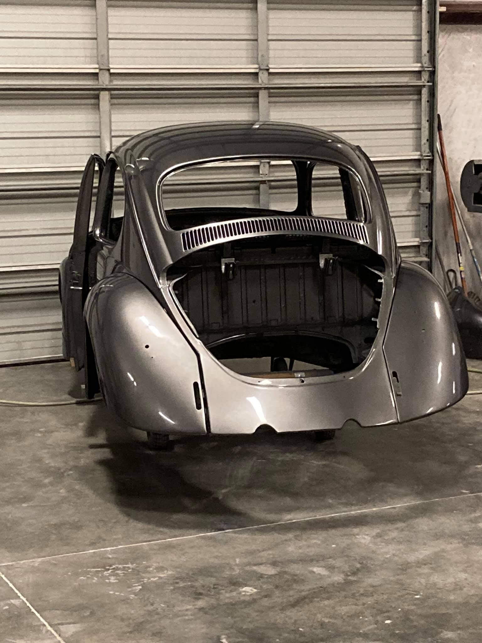 VW Beetle Pepper Gray OEM High Impact Single Stage