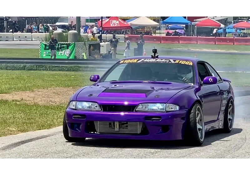 Purple Pop Pearl  Nissan Silvia