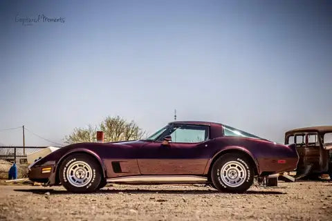 Ron Burgundy Pearl 1980 Chevrolet Corvette