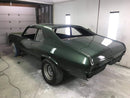 Fathom Green Metallic 1970 Chevrolet Nova Car Renovation