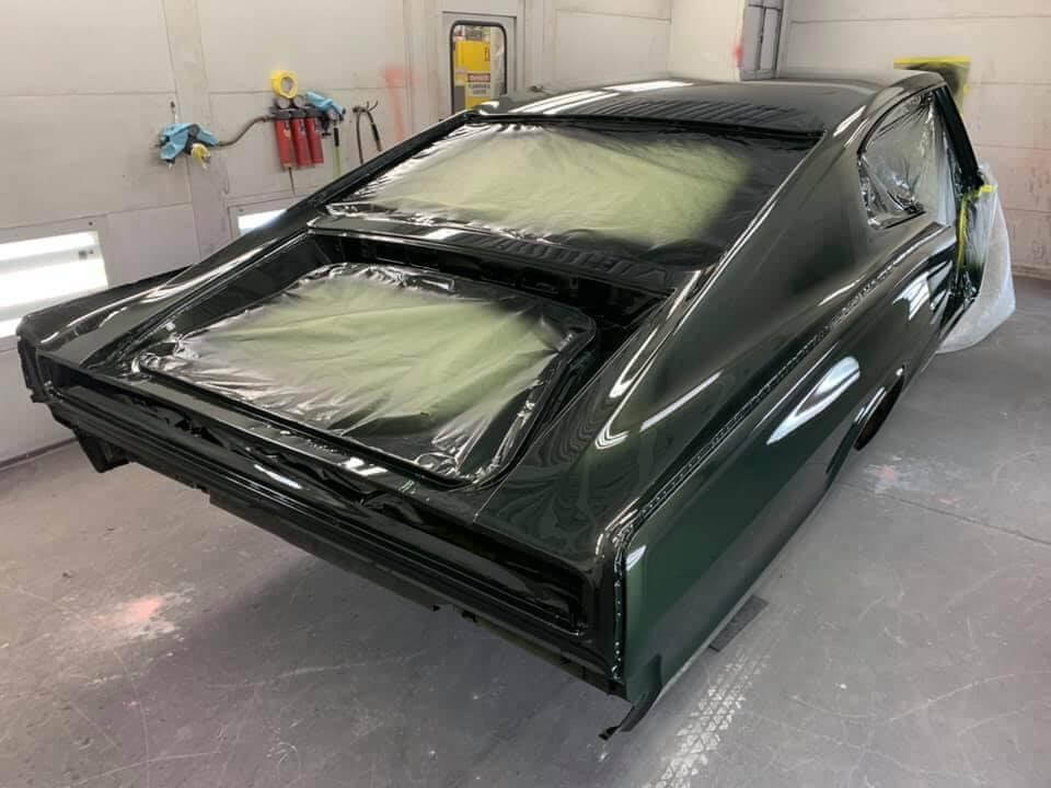 GM Forest Green 1968 Dodge Charger