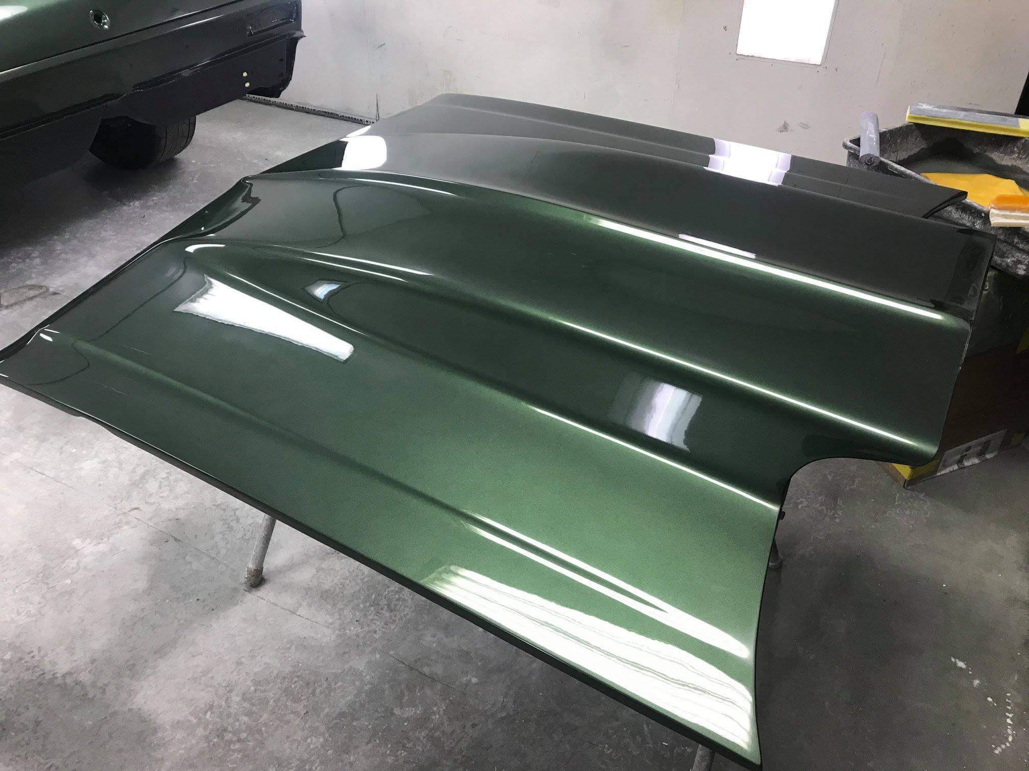 Fathom Green Metallic Car Parts