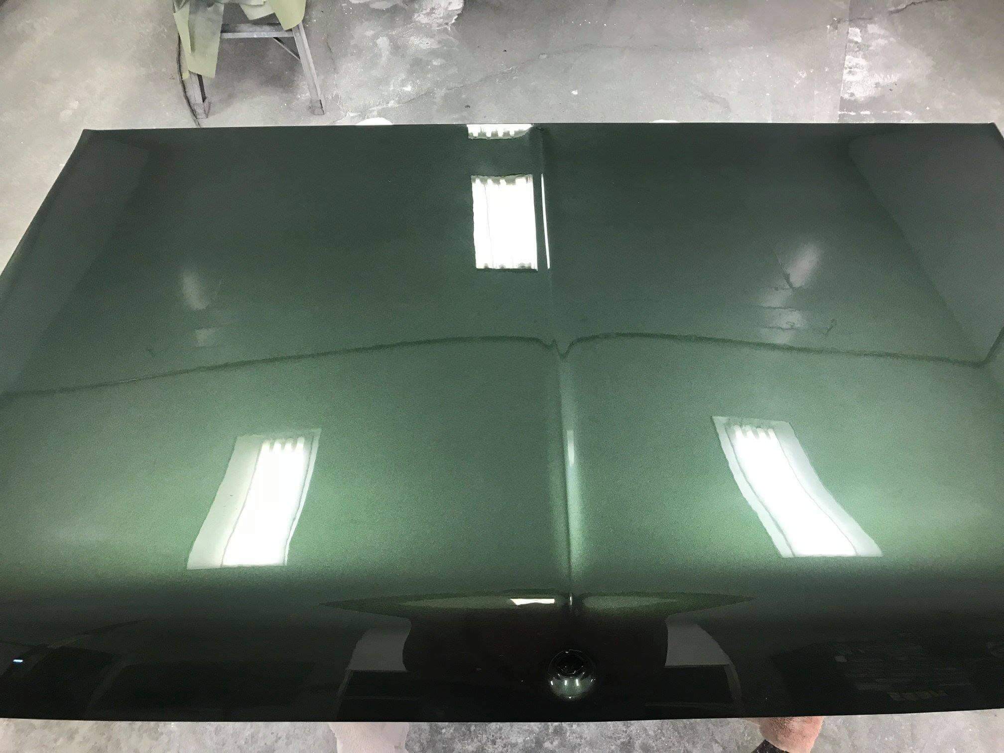 Fathom Green Metallic Car Parts