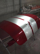 rock it red and white panel