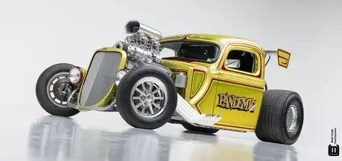 primetime lime 1933 Blown Coupe 