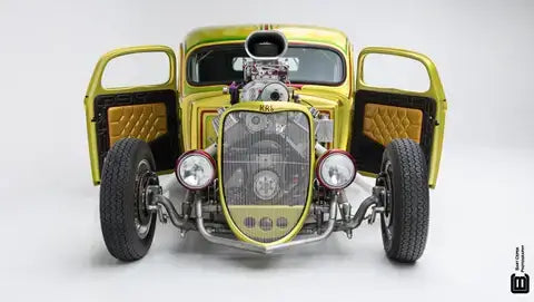 primetime lime 1933 Blown Coupe 