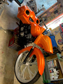 Sunkist Orange Pearl 2010 Harley Davidson
