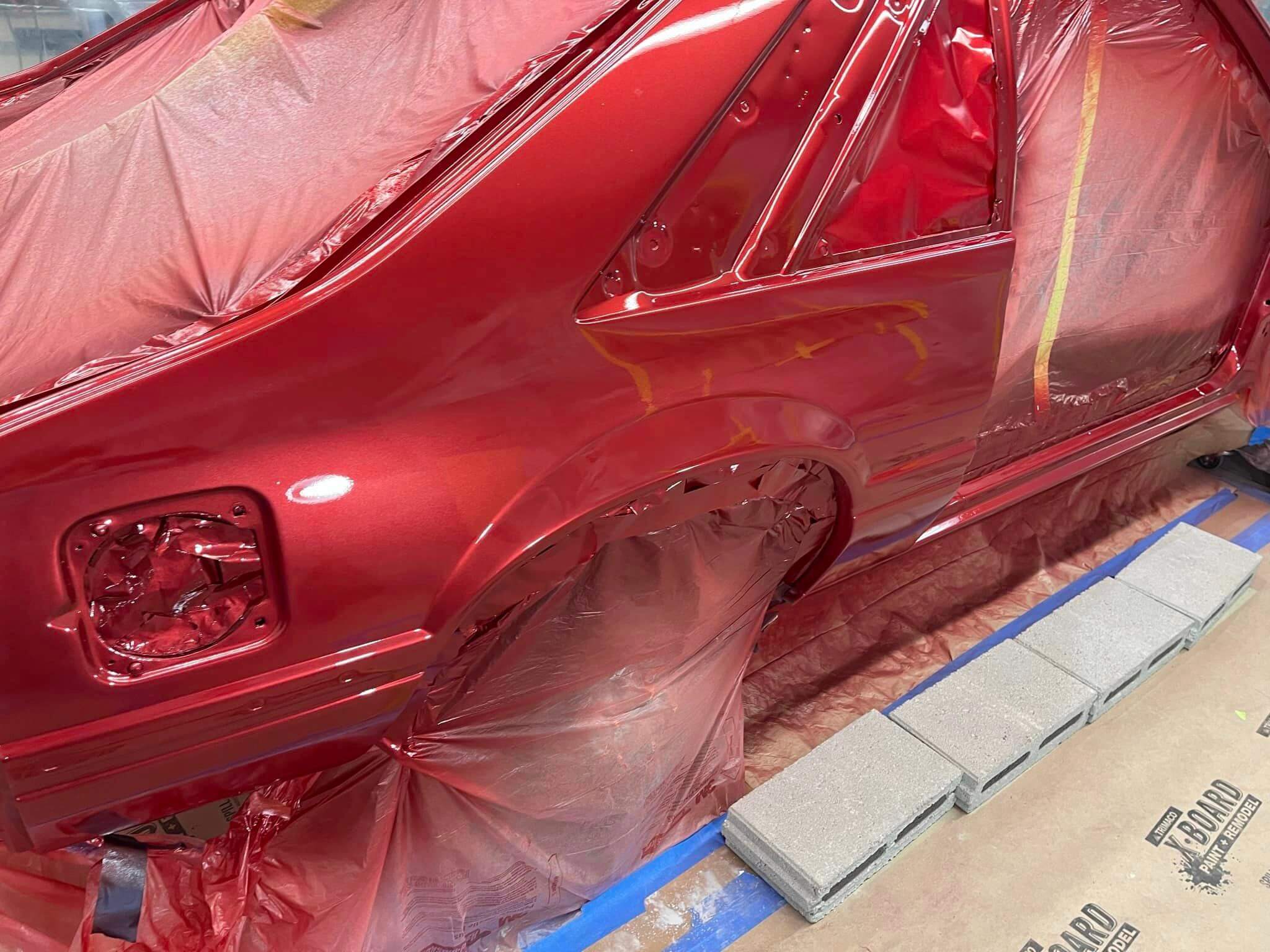 Ford Wild Strawberry Metallic Car