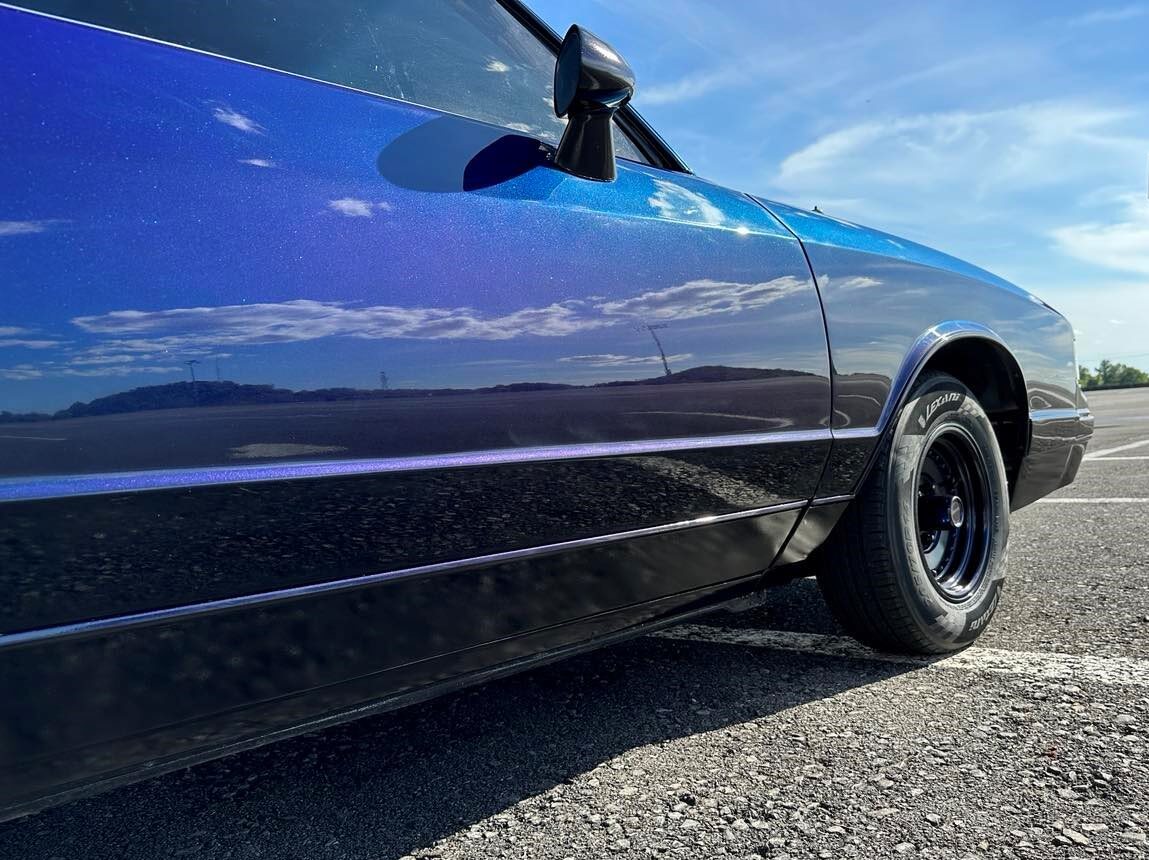 Bluetiful Metallic Custom Color 1966 corvette