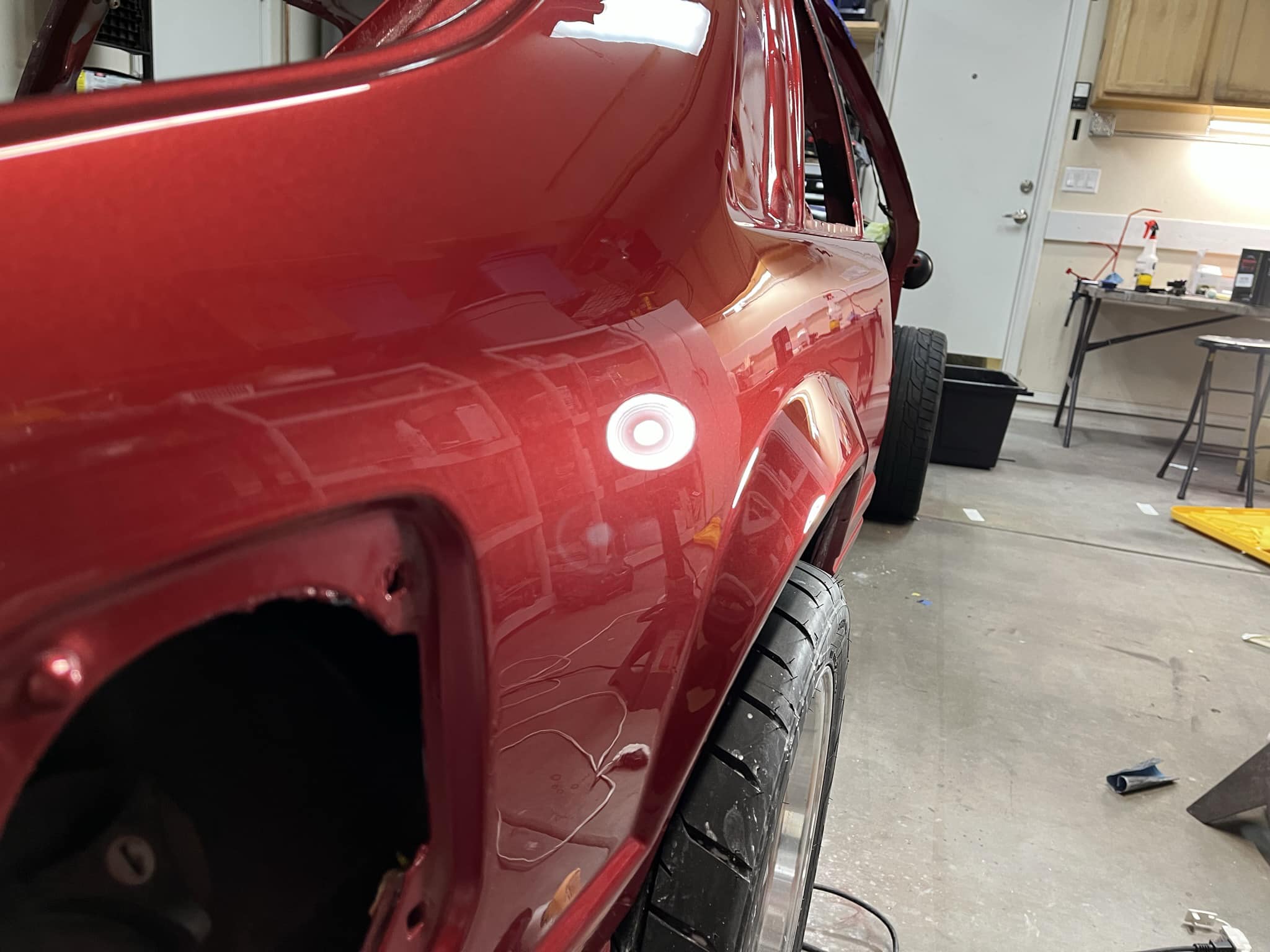Ford Wild Strawberry Metallic Car