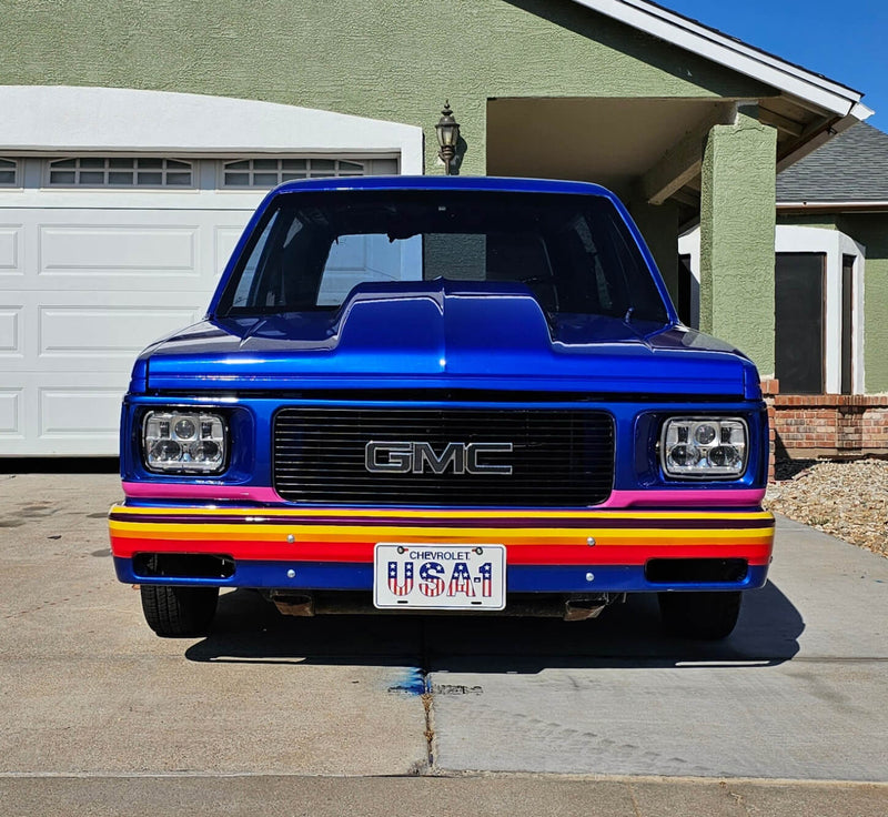 Blue Nitrous Chevy S-10 Blazer