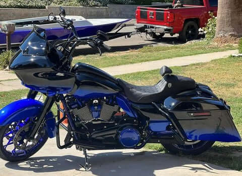 Murdered Out Black 2.0 motorcycle