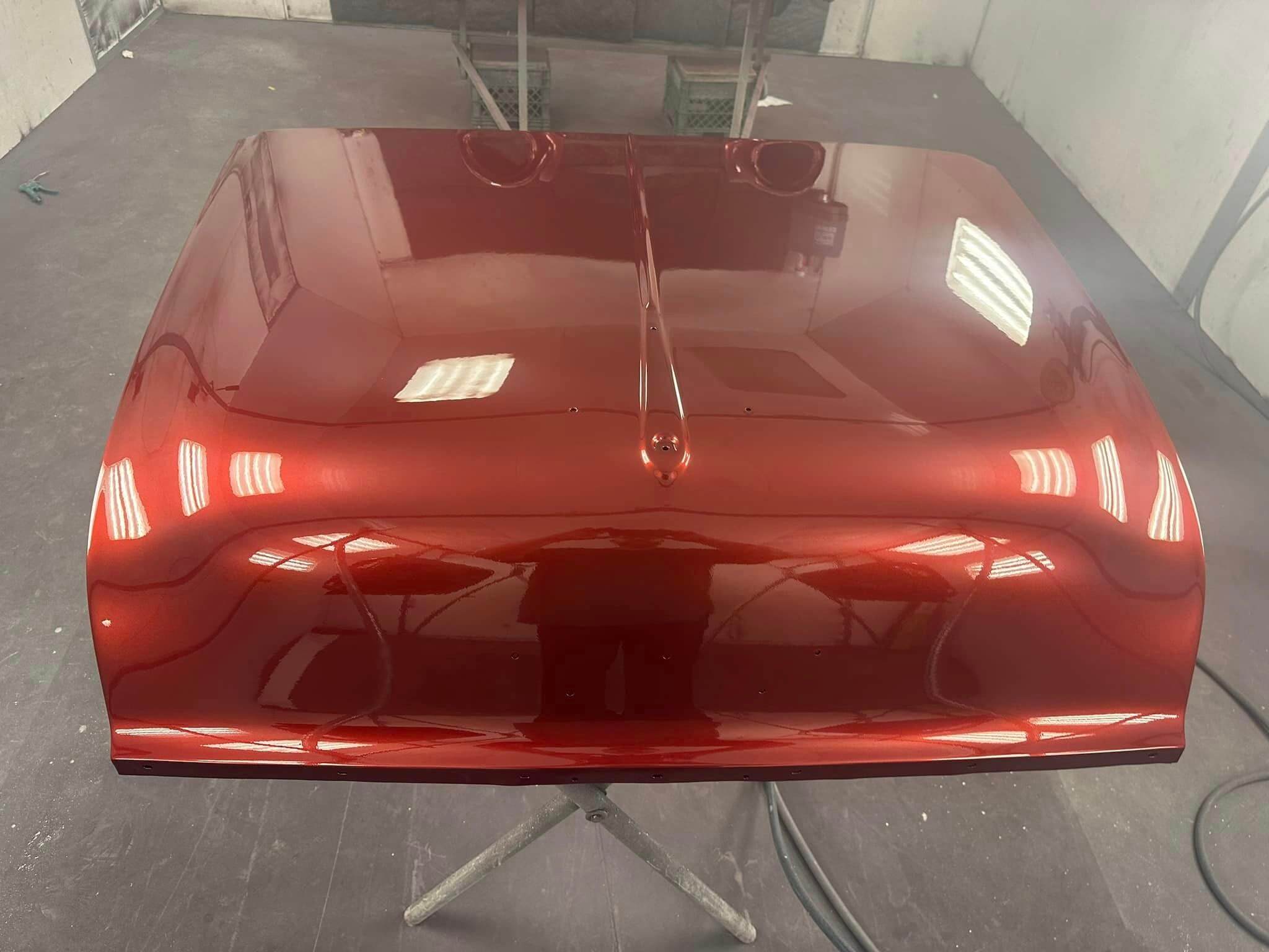 Chrysler High Octane Red Pearl Basecoat Car Parts