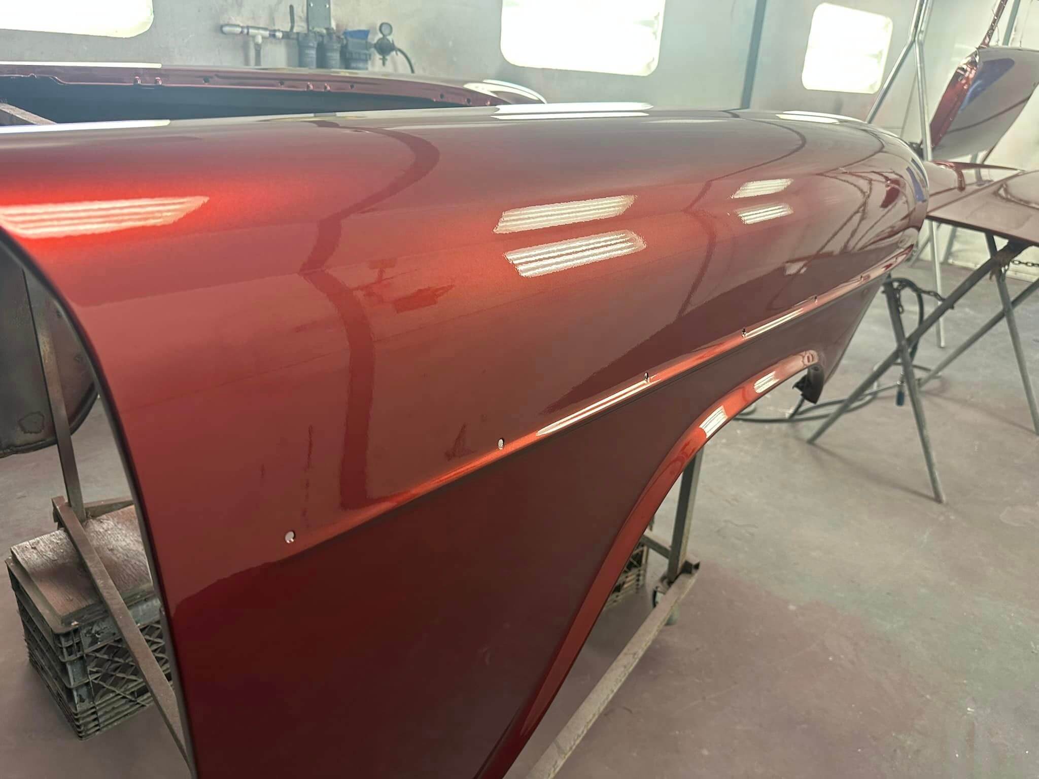 Chrysler High Octane Red Pearl Basecoat Car Parts