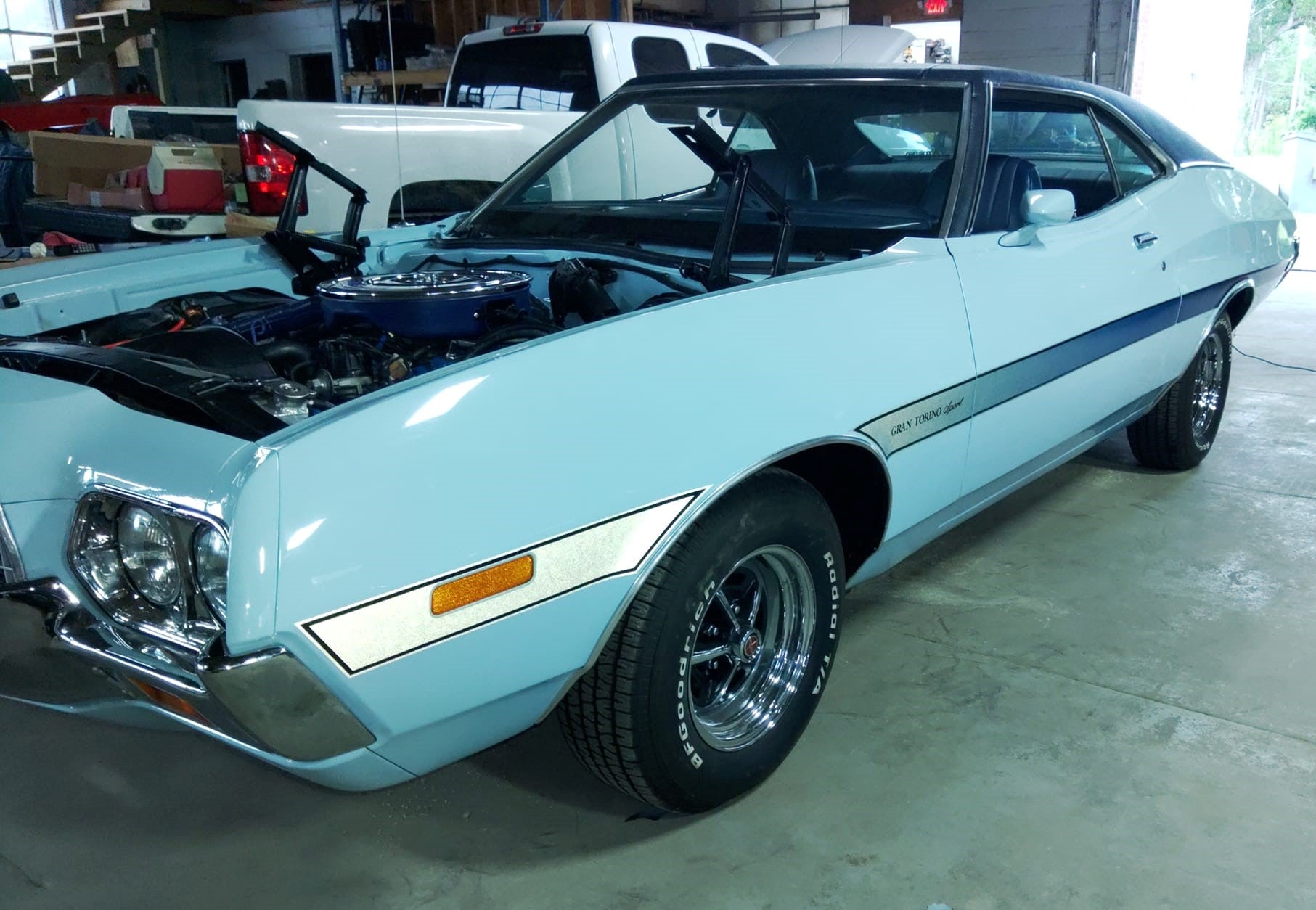 Ford Light Blue | B / 3B / 3429 | 1972-1974 | OEM Basecoat