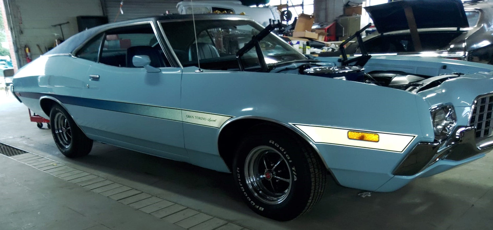 Ford Light Blue | B / 3B / 3429 | 1972-1974 | OEM Basecoat