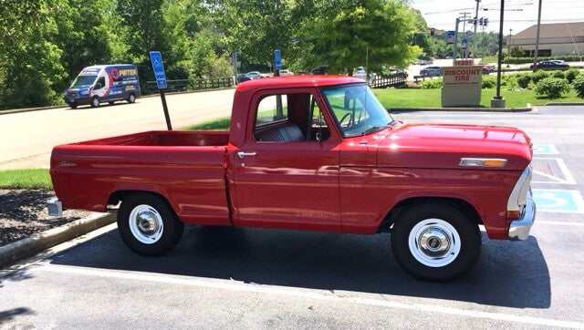 Candy Apple Red 1976 Ford F100