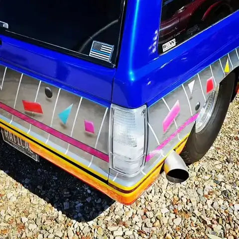 Blue Nitrous 1986 Chevrolet S-10 Blazer 