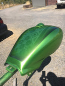 Drag N Green Metallic gas tank