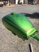 Drag N Green Metallic gas tank