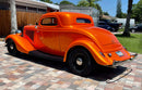 sunkist orange pearl 1934 ford coupe
