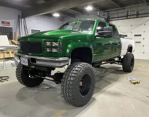 shamrock green 1997 GMC K3500