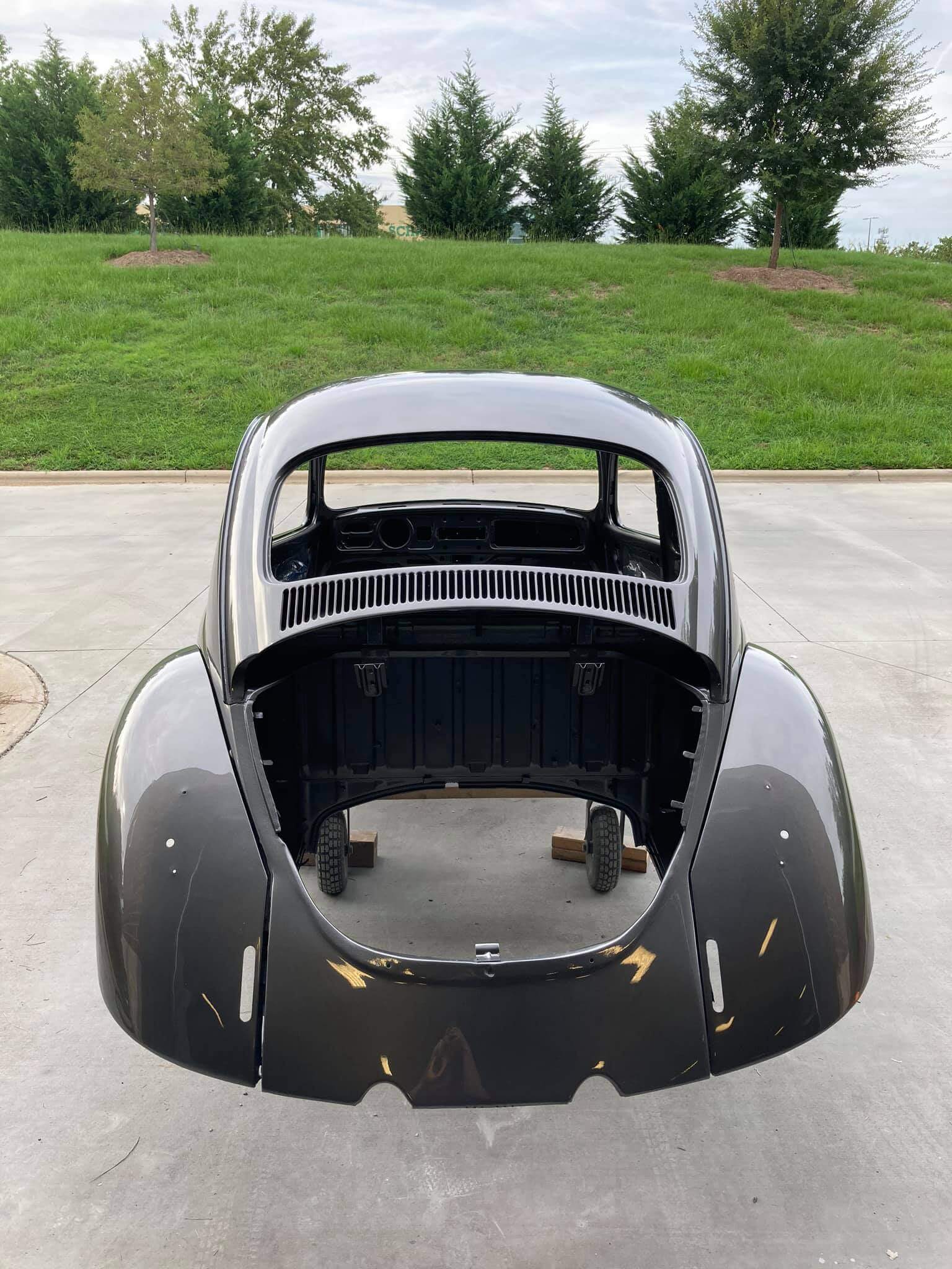 VW Beetle Pepper Gray OEM High Impact Single Stage