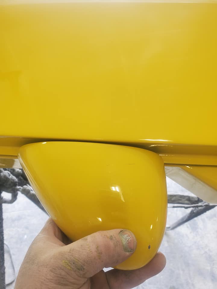 Sunflower Yellow Basecoat Car part