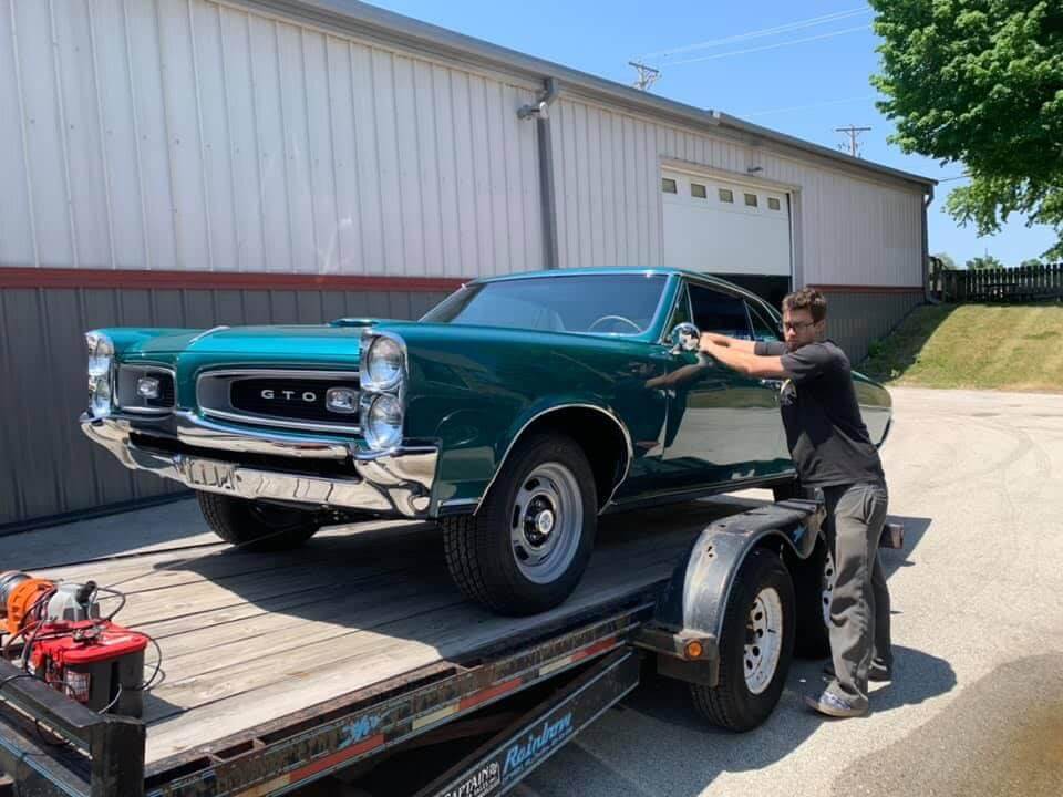 GM Marina Turquoise Car