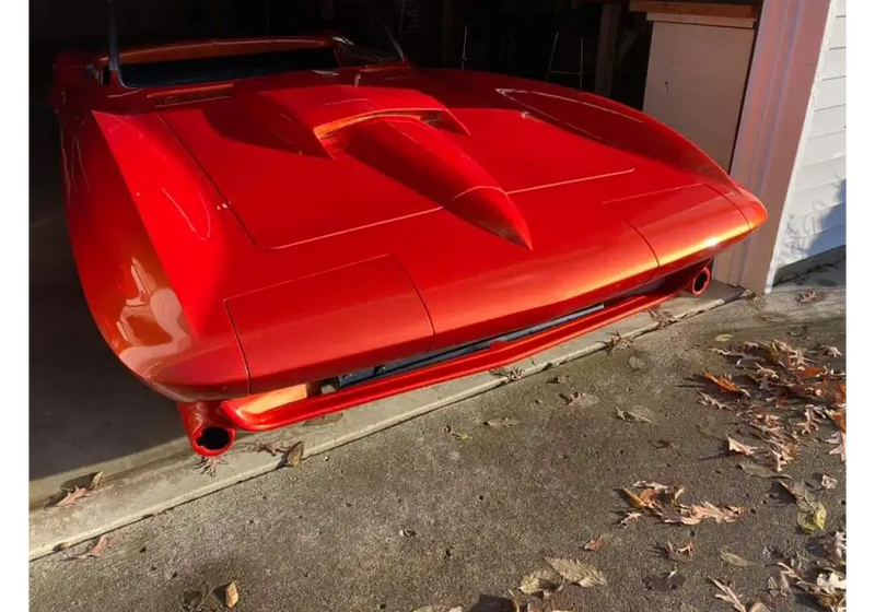 shacktop orange corvette 62