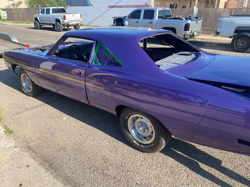 PLUM CRAZY OEM BASECOAT DODGE CHALLENGER CAR