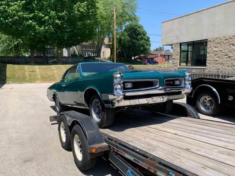 Marina Turquoise 1967 Pontiac GTO