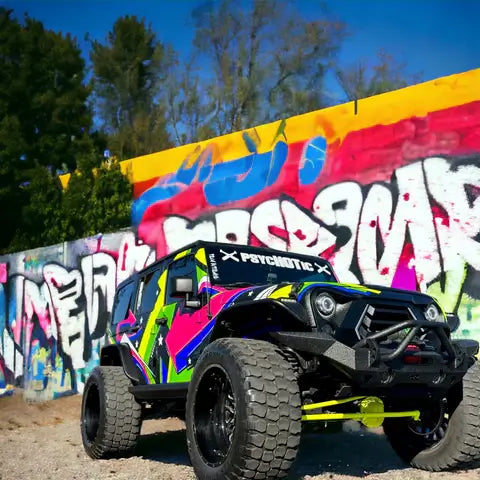 TAMCO PAINT GRAFFITI JEEP CUSTOM COLORS