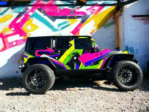 TAMCO PAINT GRAFFITI JEEP CUSTOM COLORS