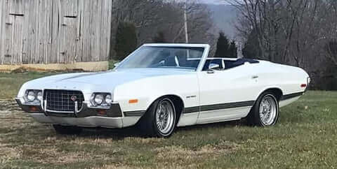 blizzard of ozz white pearl 1972 ford gran torino